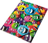 Opakowanie Smile teczka na gumkę z nadrukiem A4 pp