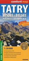 Opakowanie Tatry Wysokie i Bielskie Polskie i Słowackie mapa turystyczna 1:30 000