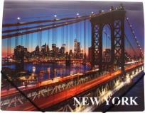Opakowanie Teczka na gumkę A4 z nadrukiem New York