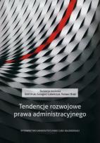 Okładka książki Tendencje rozwojowe prawa administracyjnego