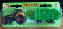 Opakowanie Traktor metalowy 17cm z akcesoriami