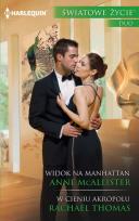 Okładka książki Widok na Manhattan, W cieniu Akropolu