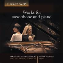 Okładka książki Works for saxophone and piano CD