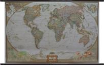 Opakowanie World Executive National Geographic Świat mapa ścienna