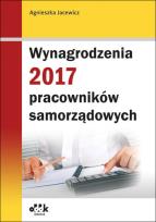 Okładka książki Wynagrodzenia 2017 pracowników samorządowych