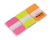 Opakowanie Zakładki indeksujące POST-IT do archiwizacji (686-PGOEU), PP, silne, 38x25mm, 3x22 kart., mix kolor