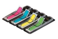 Opakowanie Zakładki indeksujące POST-IT mix neon (684-ARR4), PP, 12x43mm, strzałka, 4x24 kart.