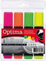 Opakowanie Zakreślacz Optima Różowy