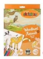Opakowanie Zawieszka Leśne Zwierzęta