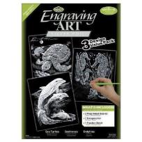 Opakowanie Zestaw 3 Wydrapywanek srebrnych