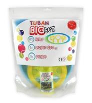 Okładka książki Zestaw BIG TUBAN - 250ml + podstawka + 3 róż (3619)