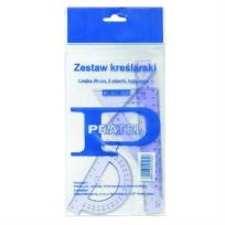Opakowanie Zestaw kreślarski 16cm PRATEL