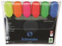 Opakowanie Zestaw zakreślaczy SCHNEIDER Job, 1-5 mm, 6 szt., miks kolorów
SR115096

