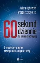 Okładka książki 60 sekund dziennie, by zarządzać lepiej