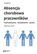 Okładka książki Absencja chorobowa pracowników