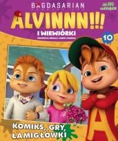 Okładka książki Alvin i wiewiórki ACTIVITY 10