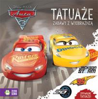 Okładka książki Auta 3 Tatuaże Zabawy z wyobraźnią