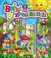 Okładka książki Bajki o zwierzętach twarda z pianką