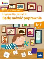 Okładka książki Będę mówić poprawnie zeszyt 4