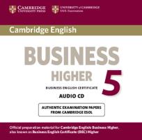 Opakowanie Cambridge English Business Higher 5 Audio CD