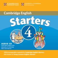 Opakowanie Cambridge English Starters 4 Audio CD