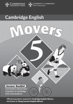 Opakowanie Cambridge Young Learners English Tests Movers 5 Answer Booklet