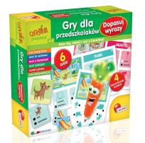 Opakowanie Carotina Gry dla przedszkolaków Dopasuj wyrazy