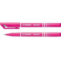 Opakowanie Cienkopis Sensor różowy (10szt) STABILO