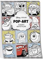Okładka książki Disney Pixar Pop art Plakaty artystyczne