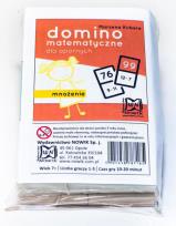 Okładka książki Domino matematyczne dla opornych - mnożenie