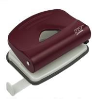 Opakowanie Dziurkacz metalowy czerwony 15 kartek