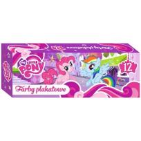 Opakowanie Farby plakatowe 12 kolorów 20 ml My Little Pony