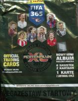 Opakowanie FIFA 365 Update Edition 2017 Megazestaw startowy + 1 karta limitowana