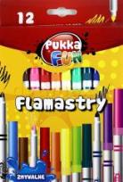 Opakowanie Flamastry 12 kolorów PUKKA