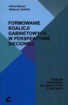 Okładka książki Formowanie koalicji gabinetowych w perspektywie sieciowej