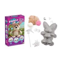 Opakowanie Fuzzeez Zrób pluszowego zwierzaka Królik