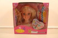 Opakowanie Głowa lalki do czesania i malowania