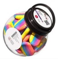 Opakowanie Gumka Stripey Tuba (24szt)