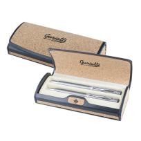 Opakowanie Guriatti komplet pióro + długopis Ricordo srebrny