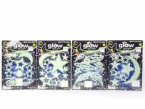 Opakowanie Gwiazdki fosforyzujące na karcie mix