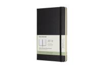 Opakowanie Kalendarz tygodniowy Moleskine 18M L, twarda oprawa, czarny