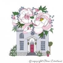 Opakowanie Karnet Swarovski kwadrat 'kamienica'