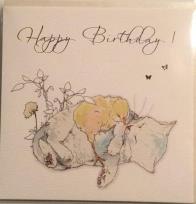 Okładka książki Karnet Swarovski kwadrat 'urodziny - kot'