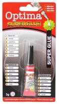 Opakowanie Klej Super Glue 3g Optima