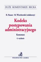 Okładka książki Kodeks post.administracyjnego DużeKomBecka17