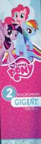 Opakowanie Kolorowanka Gigant B My Little Pony (2 kolorowanki)