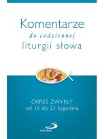 Okładka książki Komentarze do codziennej liturgii słowa