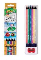 Opakowanie Kredki Premium Kolori metaliczne 6 kolorów PENMATE