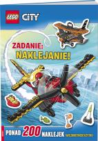 Okładka książki Lego City Zadanie naklejanie