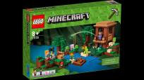 Okładka książki Lego MINECRAFT 21133 Chatka czarownicy